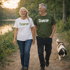 AWIP Eagle - Unisex Olive Cotton T-Shirt